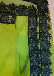 Embroidery Kurti Set With Printed Dupatta
