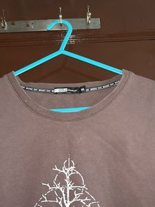 Graphic Print Long Sleeve Shirt