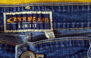 Mens Slim Fit Jeans Size 40