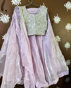 Lavender Lehenga Choli