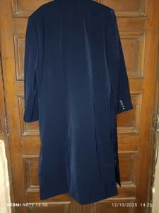 Elegant Navy Blue Sherwani Jacket