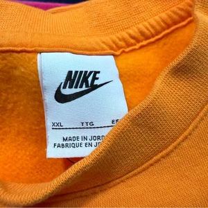 Nike Orange orignal Sweatshirt