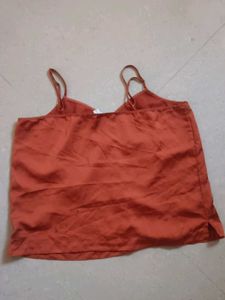 Cute Orange Cami Top