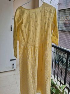 Yellow Casual Dress