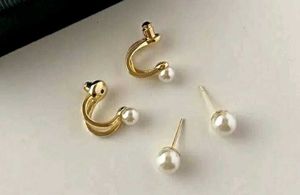 Pearl Stud Earrings