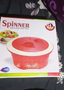 Spinner Insulated Hot Pot ( Colour: 🟡 &amp; 🟢)