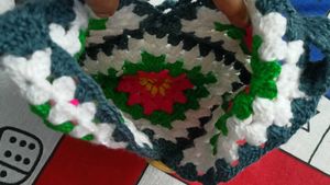 Crochet 🧶 Floral Sling Bag