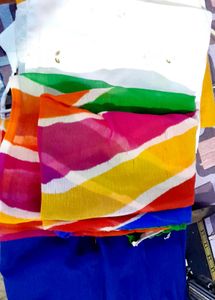 Colorful patiyala kurta set full stitched