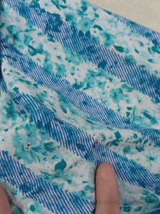 Striped Green And  Blue T-Shirt