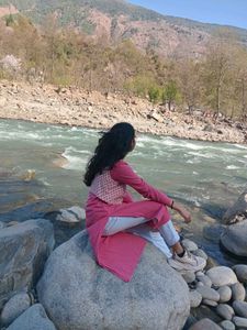 Pink Kurta With Jacket
