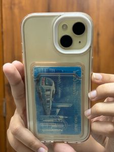 Clear iPhone Case with Card Holder