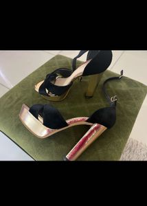 Black &amp; Gold Heels