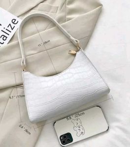White Korean Shoulder Bag