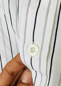 Pierre Cardin Striped Button-Down