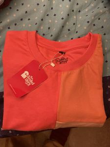 Cute Cropped Colorblock Sweatshirt