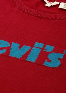 Levi's Red Crewneck Sweatshirt