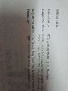 Objective NCERT Physics fingertips edition 2023
