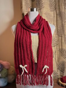 Red Micasa Scarf