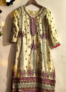 Yellow Garaa Dress