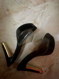 Blossom Clear Heels - Size 38