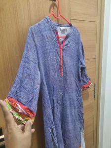 Blue Daily wear kurta