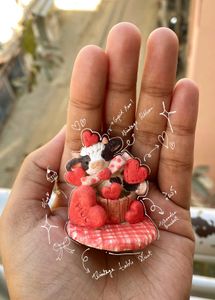 Cupid Moo Clay Calender ❤️