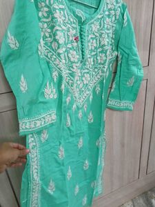 Chickankari Handwork Kurta