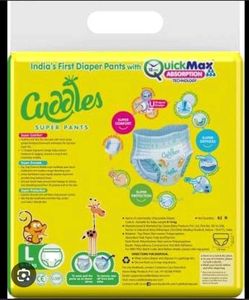 Cuddles Super Pants L (9-14 kg) - 20 Count