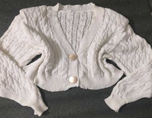 White Cardigan