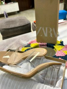 Zara Transparent Heels
