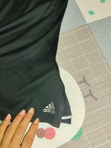 adidas black womens Jersey/sports wear