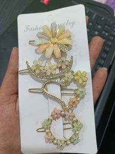 Korean Hair Clips Set
