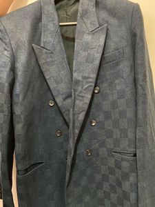 Checked Blazer