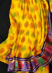 Yellow Saree