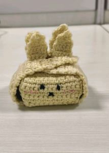 Handmade Bunny AirPods Pouch