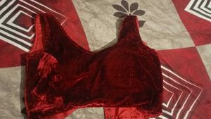 Maroon Shimmer Blouse