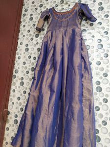 New Boutique Made Maggam Work Long Frock