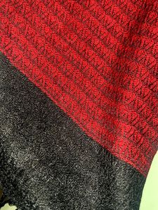 Maroon &amp; Black Stole