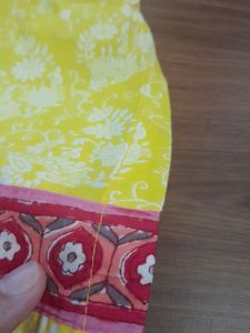 Yellow Kurti