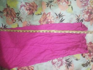 Dark Pink Harem Pant/Palazzo