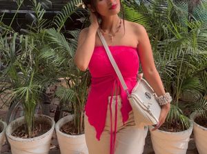 Pink Tube Top