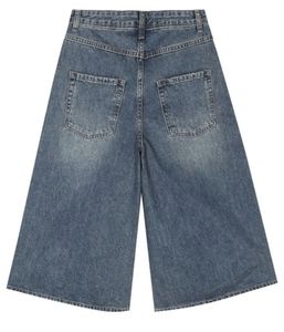 Wide Leg Denim Jeans