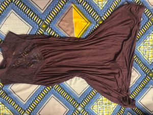 Burgundy Lace American Eagle Top