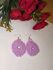 Crochet Drop Earrings