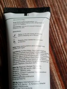 Deconstruct Fluid Brightening Sunscreen
