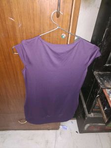 Pink &amp; Purple Dolman Sleeve Top
