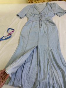 Denim Midi Dress Bust 34-36