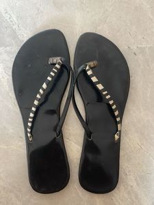 Black Slippers Women
