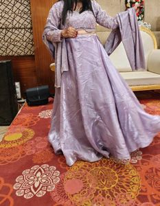 Lavender Lehenga Set