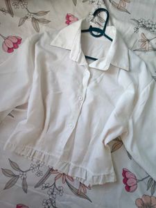 Clearance Sale!!! 🤍 White Sheer Blouse 🤍